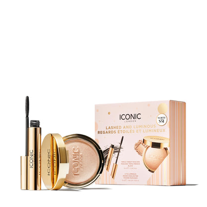 ICONIC LONDON Lashed and Luminous Makeup Gift Set - dailyvitalstore