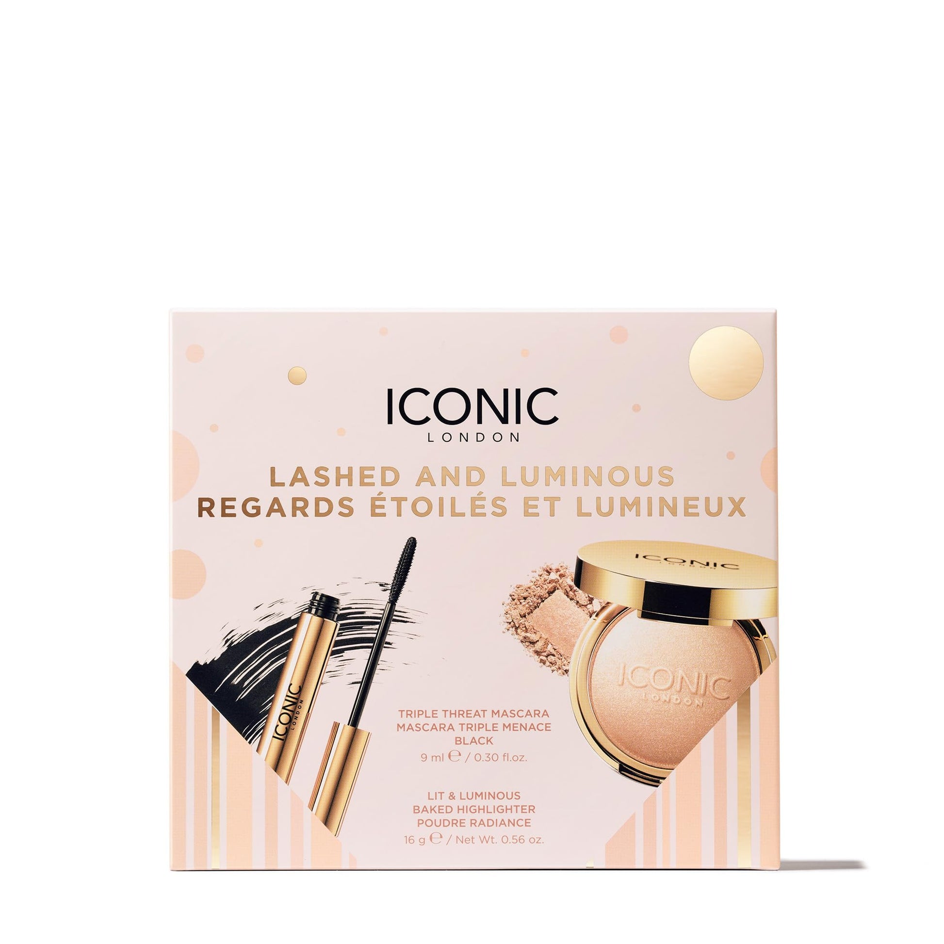 ICONIC LONDON Lashed and Luminous Makeup Gift Set - dailyvitalstore