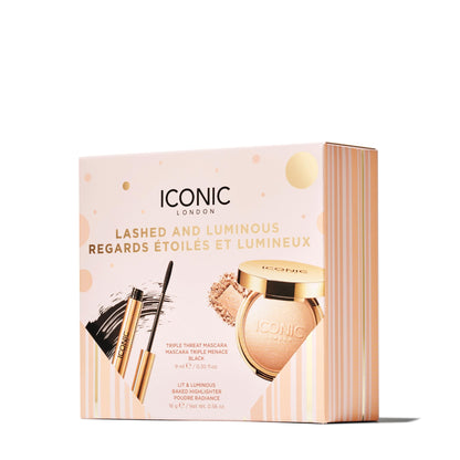 ICONIC LONDON Lashed and Luminous Makeup Gift Set - dailyvitalstore