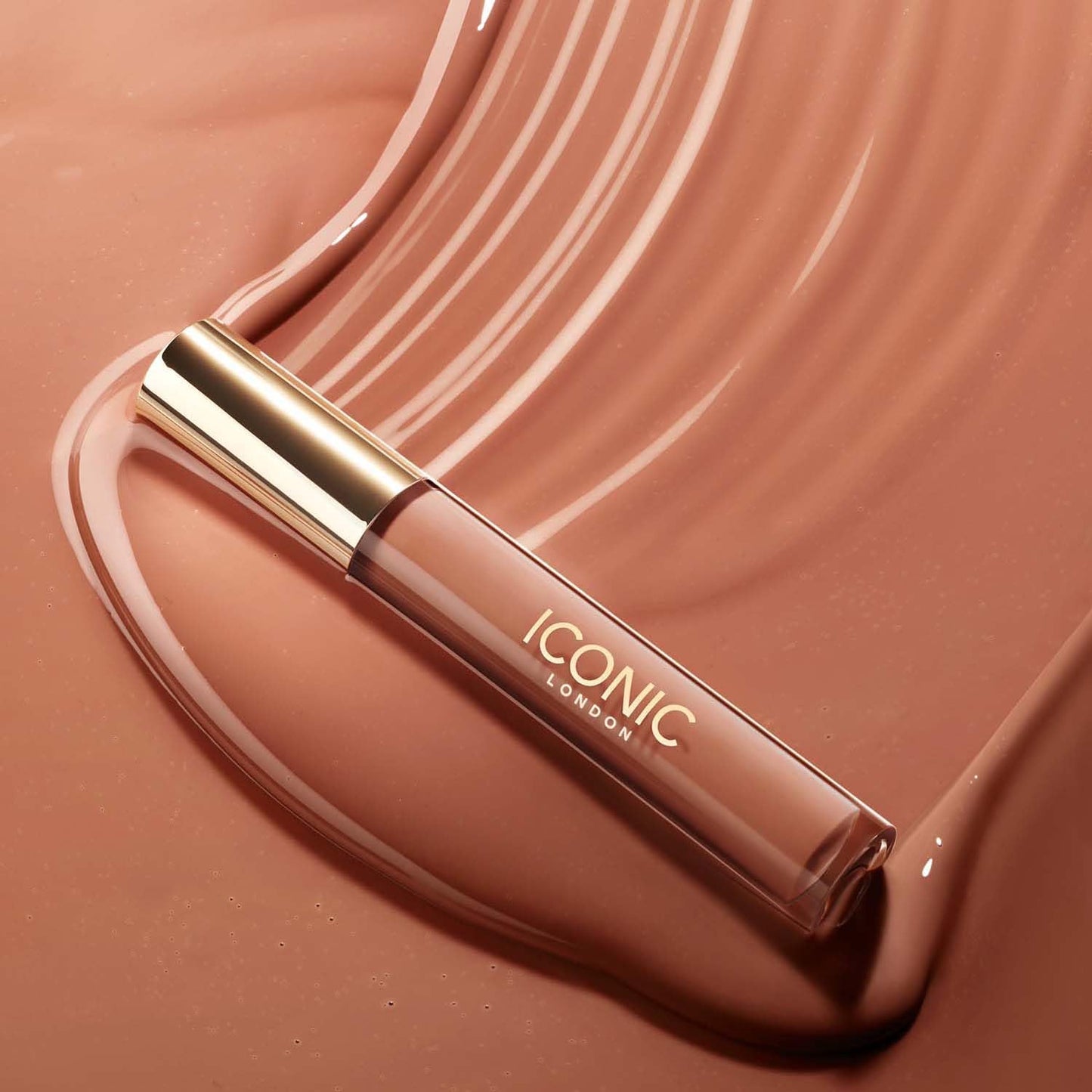 ICONIC LONDON Lip Pumping Gloss | High-Shine, Non Sticky, Lip Gloss infused with Biomimetic Peptide for Voluminous Looking Lips, Cruelty Free, Vegan Makeup, 0.16 Fl oz - dailyvitalstore