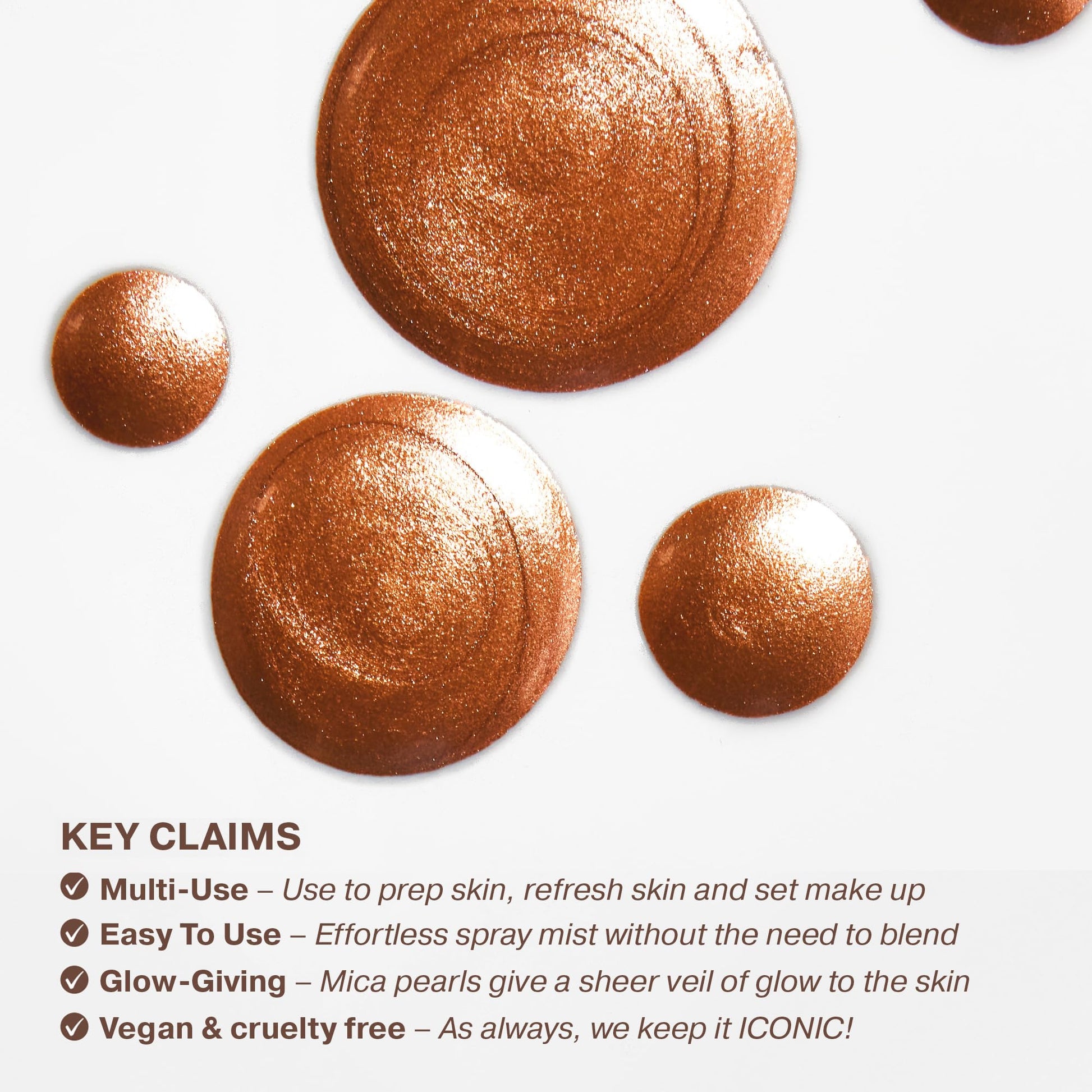 ICONIC LONDON Prep-Set-Glow | Hydrating + Setting + Glowing Spray, 3-in-1 Formula for a Dewy, Radiant Finish, Cruelty-Free, Vegan Makeup, 4.22 Fl oz - dailyvitalstore