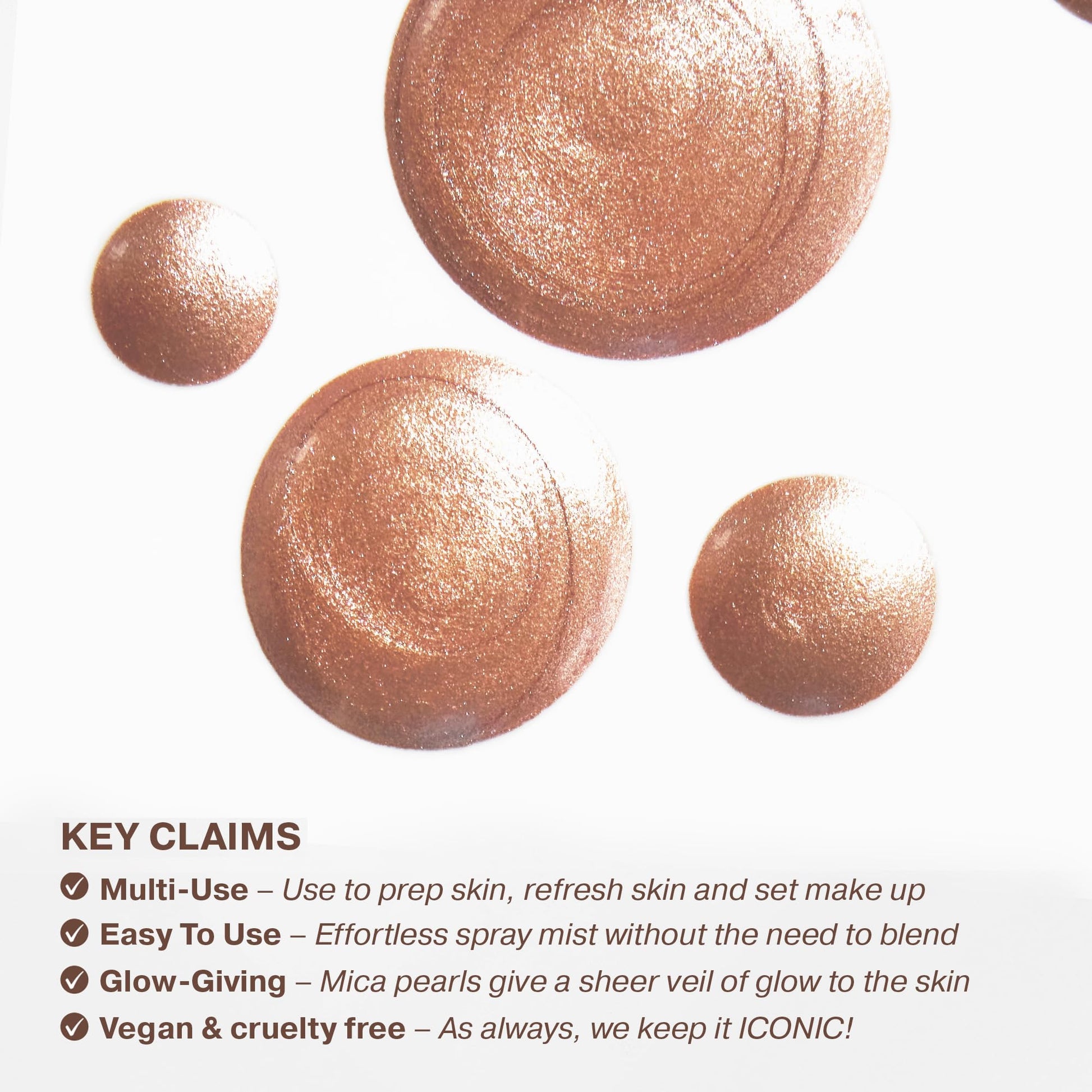ICONIC LONDON Prep-Set-Glow | Hydrating + Setting + Glowing Spray, 3-in-1 Formula for a Dewy, Radiant Finish, Cruelty-Free, Vegan Makeup, 4.22 Fl oz - dailyvitalstore