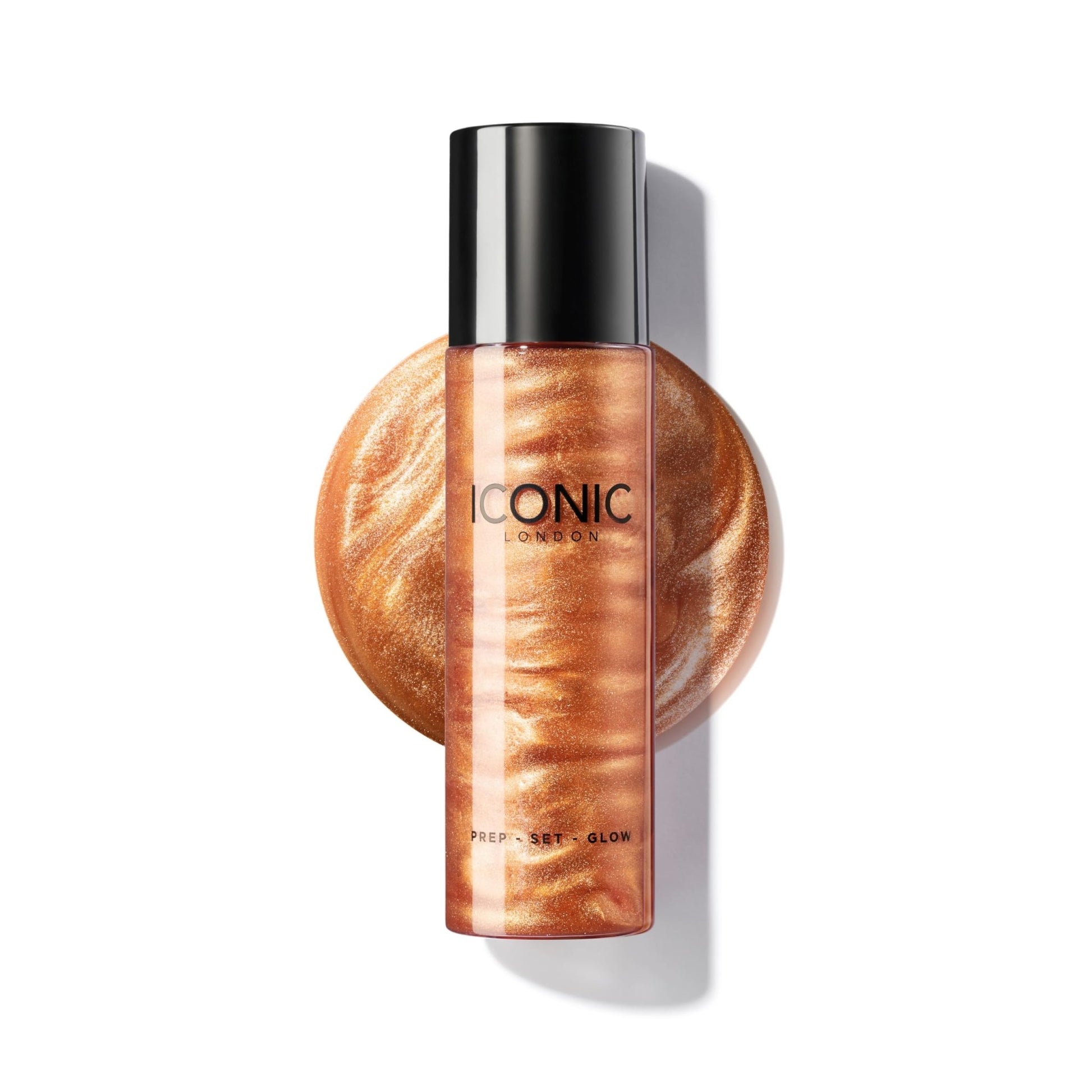 ICONIC LONDON Prep-Set-Glow | Hydrating + Setting + Glowing Spray, 3-in-1 Formula for a Dewy, Radiant Finish, Cruelty-Free, Vegan Makeup, 4.22 Fl oz - dailyvitalstore