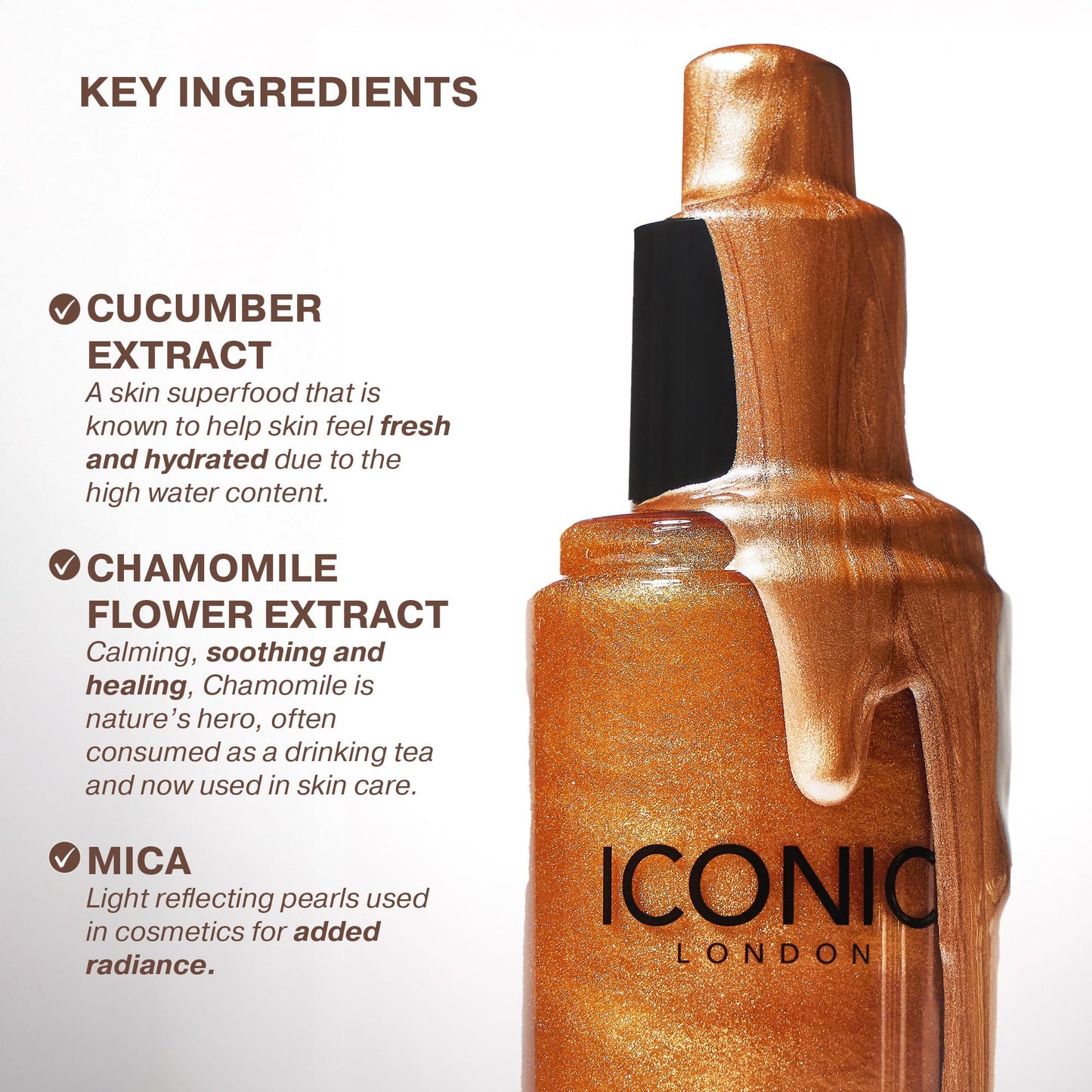 ICONIC LONDON Prep-Set-Glow | Hydrating + Setting + Glowing Spray, 3-in-1 Formula for a Dewy, Radiant Finish, Cruelty-Free, Vegan Makeup, 4.22 Fl oz - dailyvitalstore
