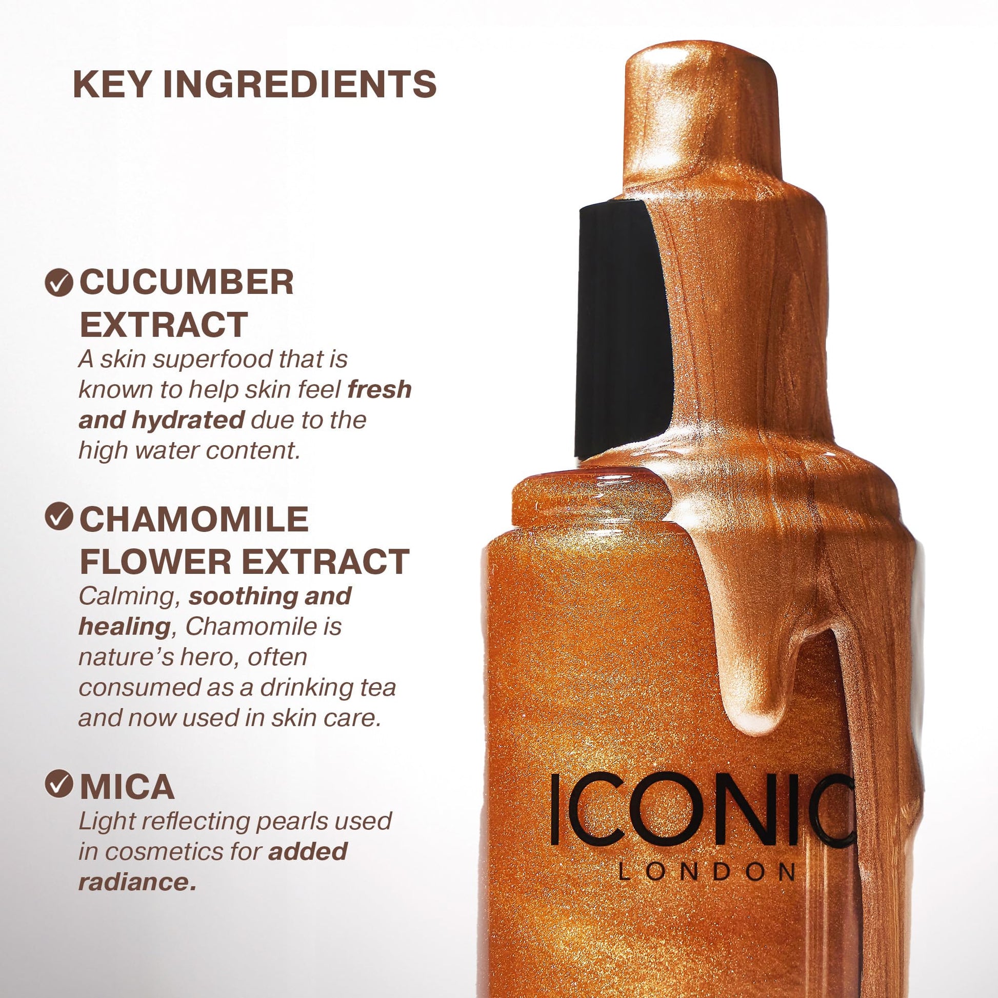ICONIC LONDON Prep-Set-Glow | Hydrating + Setting + Glowing Spray, 3-in-1 Formula for a Dewy, Radiant Finish, Cruelty-Free, Vegan Makeup, 4.22 Fl oz - dailyvitalstore