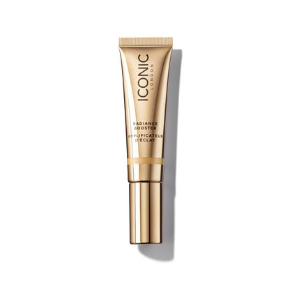 ICONIC LONDON Radiance Booster | Liquid Radiance Lightweight Skin Tint for a Glowy Makeup Look, Cruelty Free, Vegan Makeup (Sand Glow) 30 mL/ 1.01 Fl Oz - dailyvitalstore
