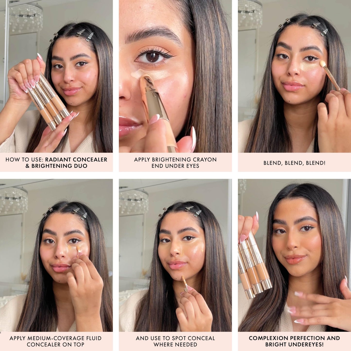ICONIC LONDON Radiant Concealer & Brightening Duo | Creamy Liquid + Brightening Crayon Dual Ended Concealer, Cruelty Free, Vegan Makeup (Neutral Fair) 0.08 oz - dailyvitalstore