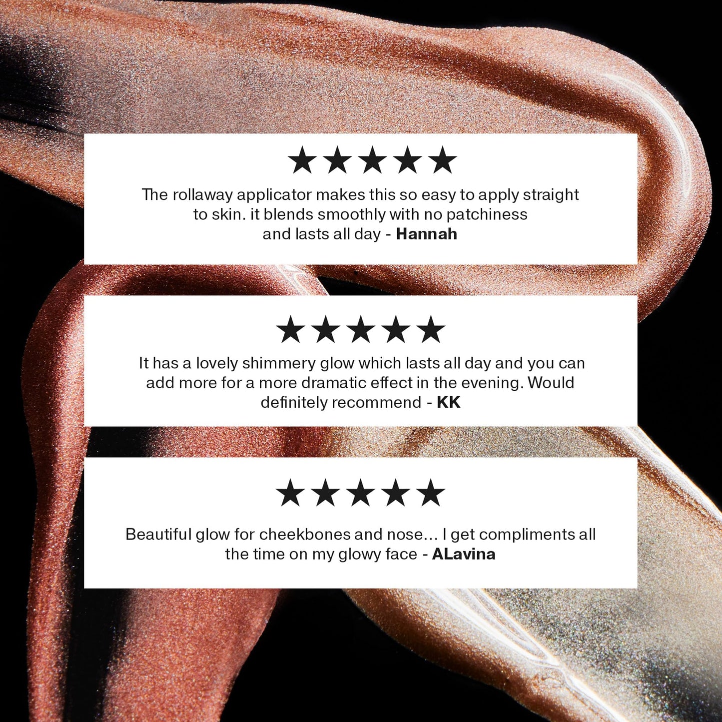 ICONIC LONDON Rollaway Glow | Liquid Highlighter for a Radiant Glow, Cruelty-Free, Vegan Makeup (Champagne Chic) 0.27 Fl oz - dailyvitalstore