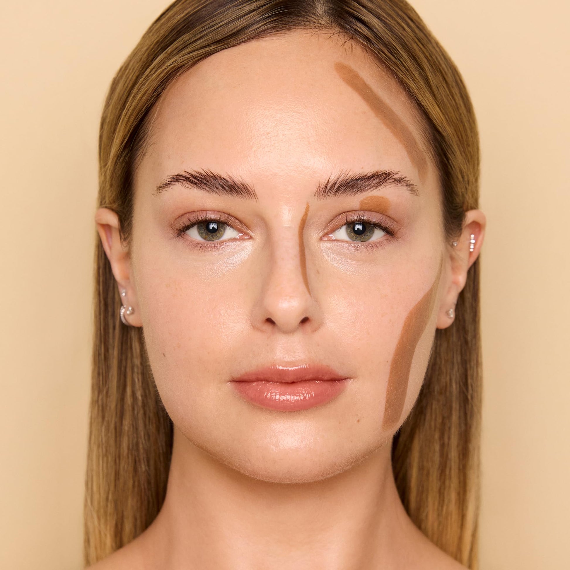 ICONIC LONDON Shape and Shade Sculpting Stick | Mega-Blurring Creamy Sculpting Stick, Seamless Apllication for Silky Finish, Cruelty Free, Vegan Makeup, 0.21 oz. (Curve- Light/Med) - dailyvitalstore