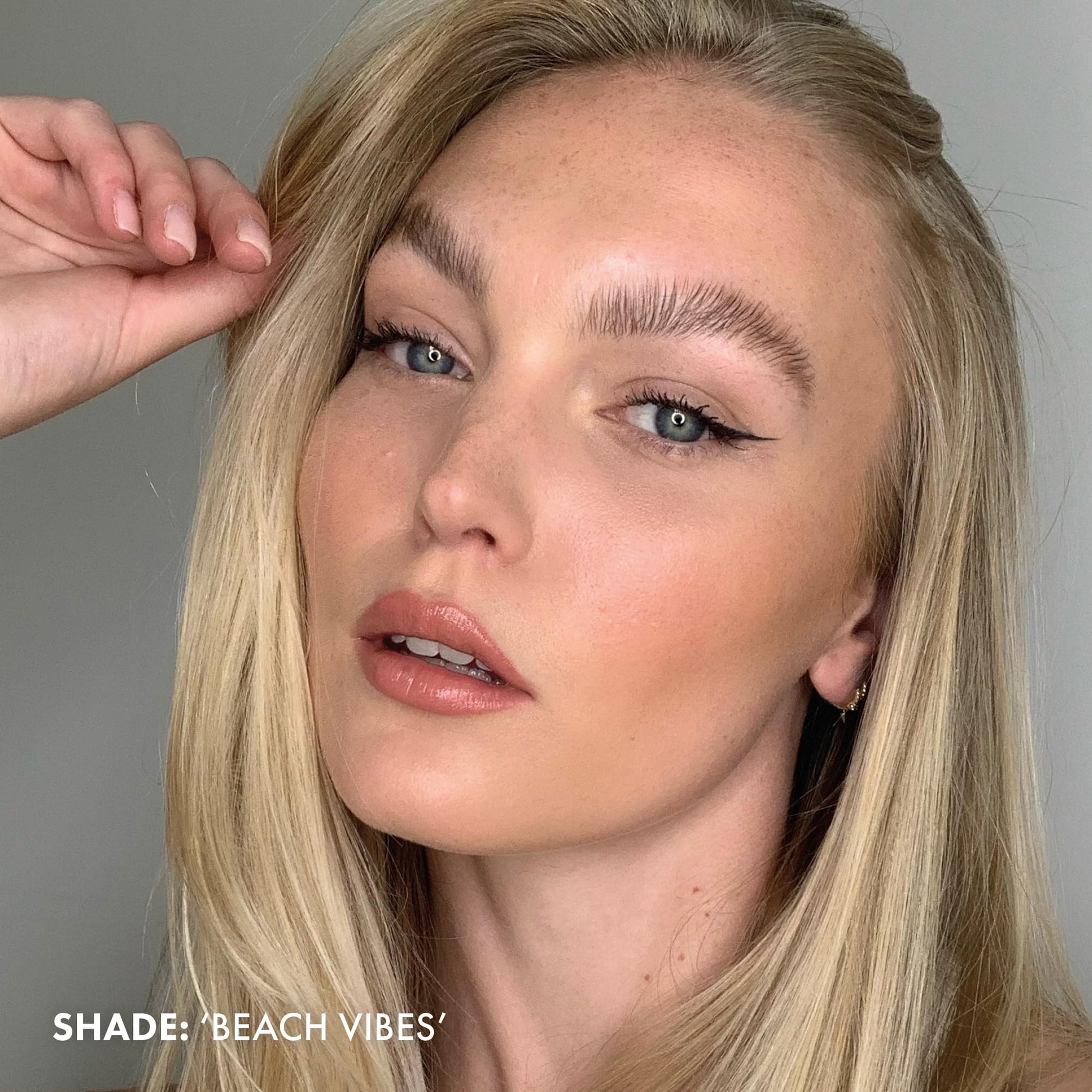 ICONIC LONDON Sheer Bronze | Lightweight Liquid Buildable Bronzer, Cruelty Free, Vegan Makeup, (Beach Vibes) 0.42 Fl oz - dailyvitalstore