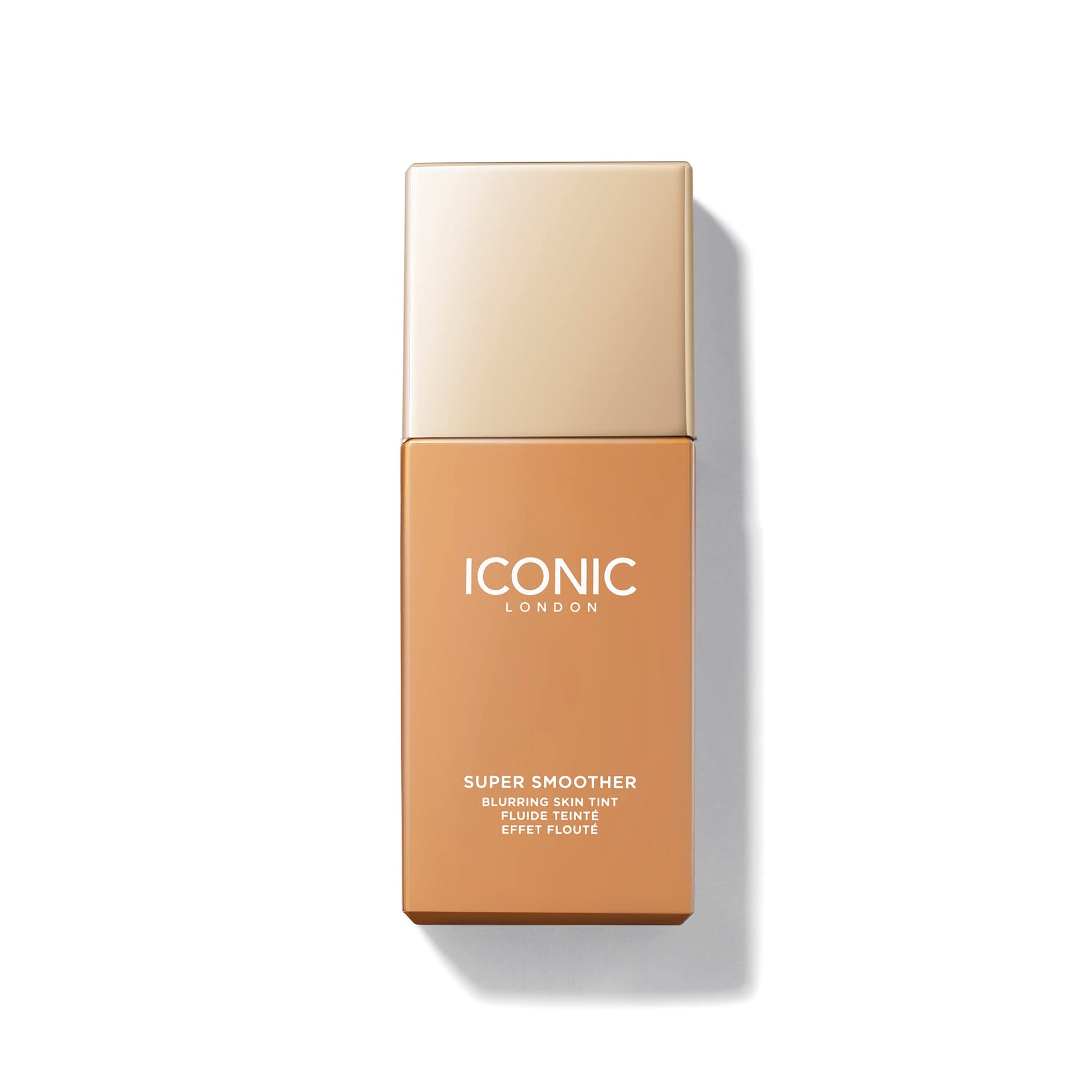 ICONIC LONDON Super Smoother Blurring Skin Tint | Light to Medium Coverage, Hydrating, Ultra-Lightweight Tinted Moisturizer, Cruelty-Free, Vegan Makeup (Golden Medium) 1.01 Fl oz - dailyvitalstore