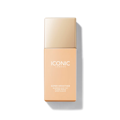 ICONIC LONDON Super Smoother Blurring Skin Tint | Light to Medium Coverage, Hydrating, Ultra-Lightweight Tinted Moisturizer, Cruelty-Free, Vegan Makeup (Neutral Fair) 1.01 Fl oz - dailyvitalstore