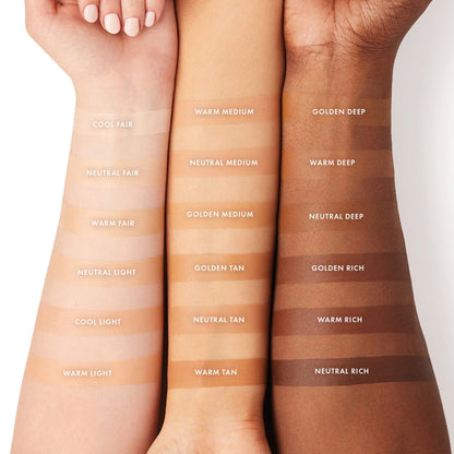 ICONIC LONDON Super Smoother Blurring Skin Tint | Light to Medium Coverage, Hydrating, Ultra-Lightweight Tinted Moisturizer, Cruelty-Free, Vegan Makeup (Neutral Light) 1.01 Fl oz - dailyvitalstore