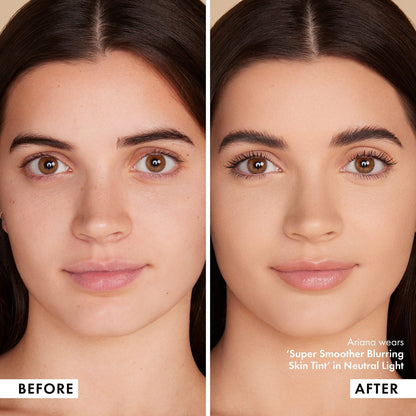 ICONIC LONDON Super Smoother Blurring Skin Tint | Light to Medium Coverage, Hydrating, Ultra-Lightweight Tinted Moisturizer, Cruelty-Free, Vegan Makeup (Neutral Light) 1.01 Fl oz - dailyvitalstore