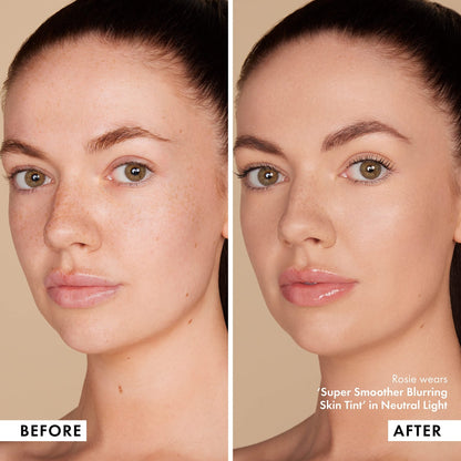 ICONIC LONDON Super Smoother Blurring Skin Tint | Light to Medium Coverage, Hydrating, Ultra-Lightweight Tinted Moisturizer, Cruelty-Free, Vegan Makeup (Neutral Light) 1.01 Fl oz - dailyvitalstore