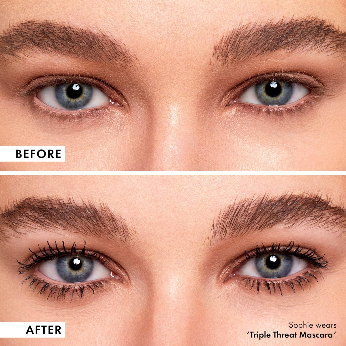 ICONIC LONDON Triple Threat Mascara | Volumizing, Lengthening + Lifting Mascara for Stunning Lashes, Cruelty-Free, Vegan Makeup, 0.30 Fl oz - dailyvitalstore
