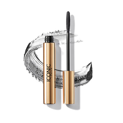 ICONIC LONDON Triple Threat Mascara | Volumizing, Lengthening + Lifting Mascara for Stunning Lashes, Cruelty-Free, Vegan Makeup, 0.30 Fl oz - dailyvitalstore