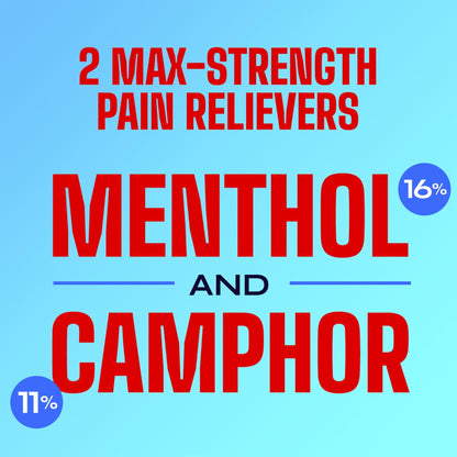 Icy Hot Advanced Pain Relief Cream, Fast-Acting, Max Strength Pain Relief with Menthol 16% and Camphor 11%, Ice and Heat Contrast Therapy for Backaches, Joints, Muscle Strains and Arthritis, 2 oz - dailyvitalstore