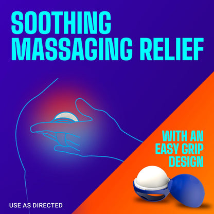 Icy Hot Advanced PRO Pain Relief Massaging Balm, Fast-Acting Max Strength Pain Relief With Menthol 16% and Camphor 11% for Backaches, Joints, Muscle Strains and Arthritis, Essential Oil Scent, 1.25 oz - dailyvitalstore