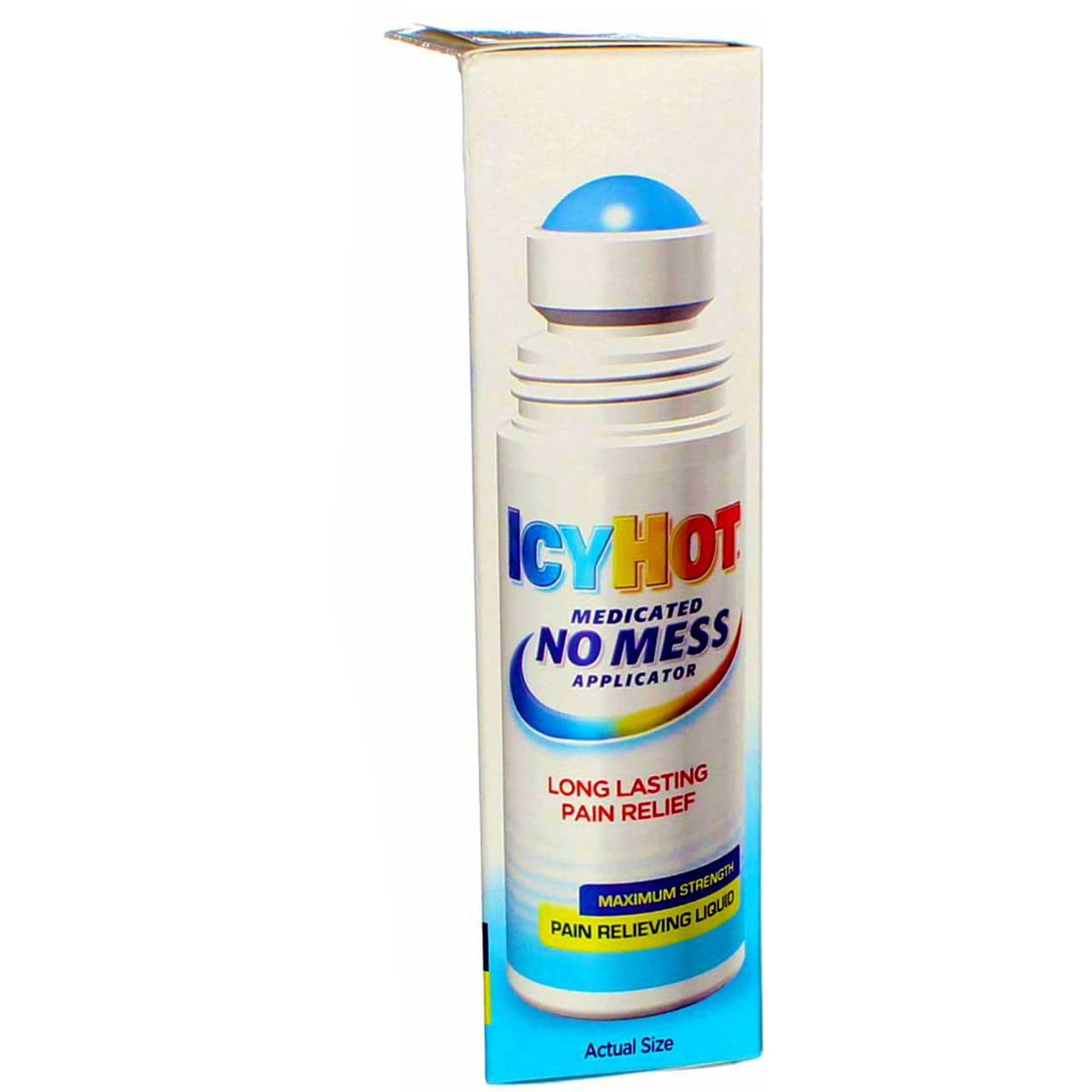 Icy Hot Medicated No Mess Applicator Max-Strength 2.5 Ounce (73ml) (6 Pack) - dailyvitalstore
