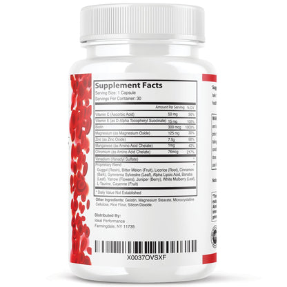 IDEAL PERFORMANCE (Official) Glucofort Formula Supplement (5 Pack) - dailyvitalstore