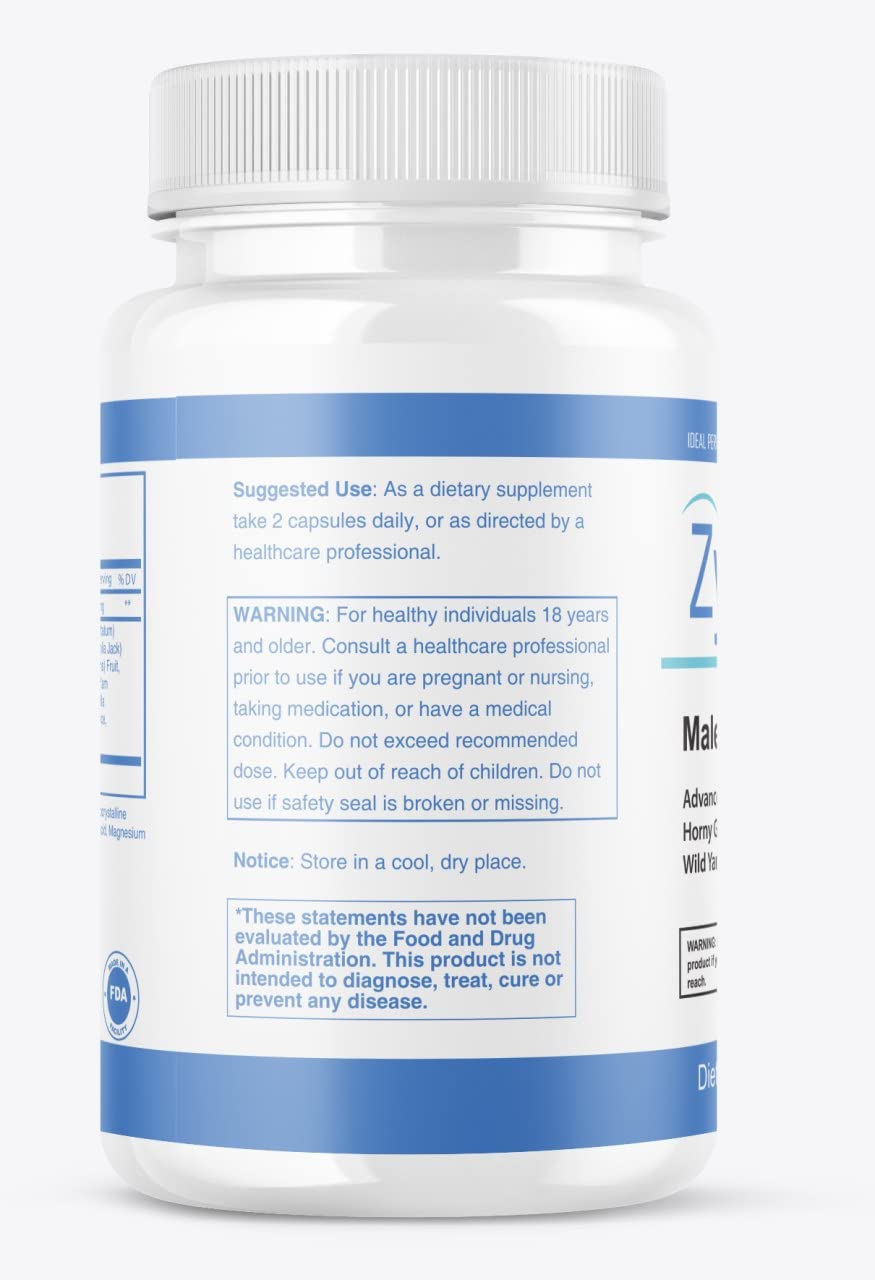 IDEAL PERFORMANCE Zydenafil Pills for Men (60 Capsules) - dailyvitalstore