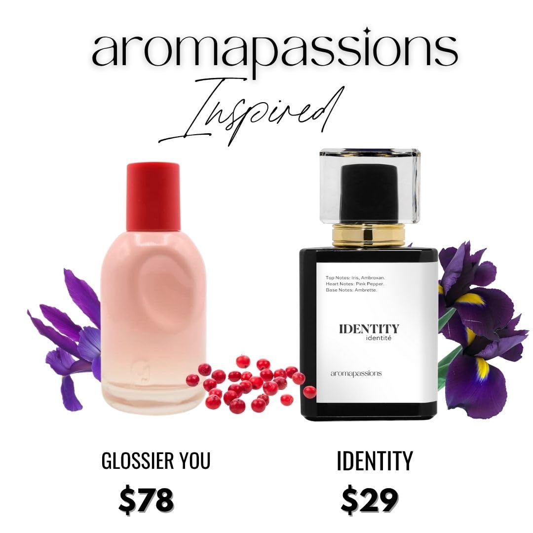 IDENTITY | Inspired by GLSSIER YOU | Pheromone Perfume for Men and Women | Extrait De Parfum | Long Lasting Dupe Clone Essential Oils Fragrance | Perfume De Hombre Mujer | (50 ml / 1.7 Fl Oz) - dailyvitalstore