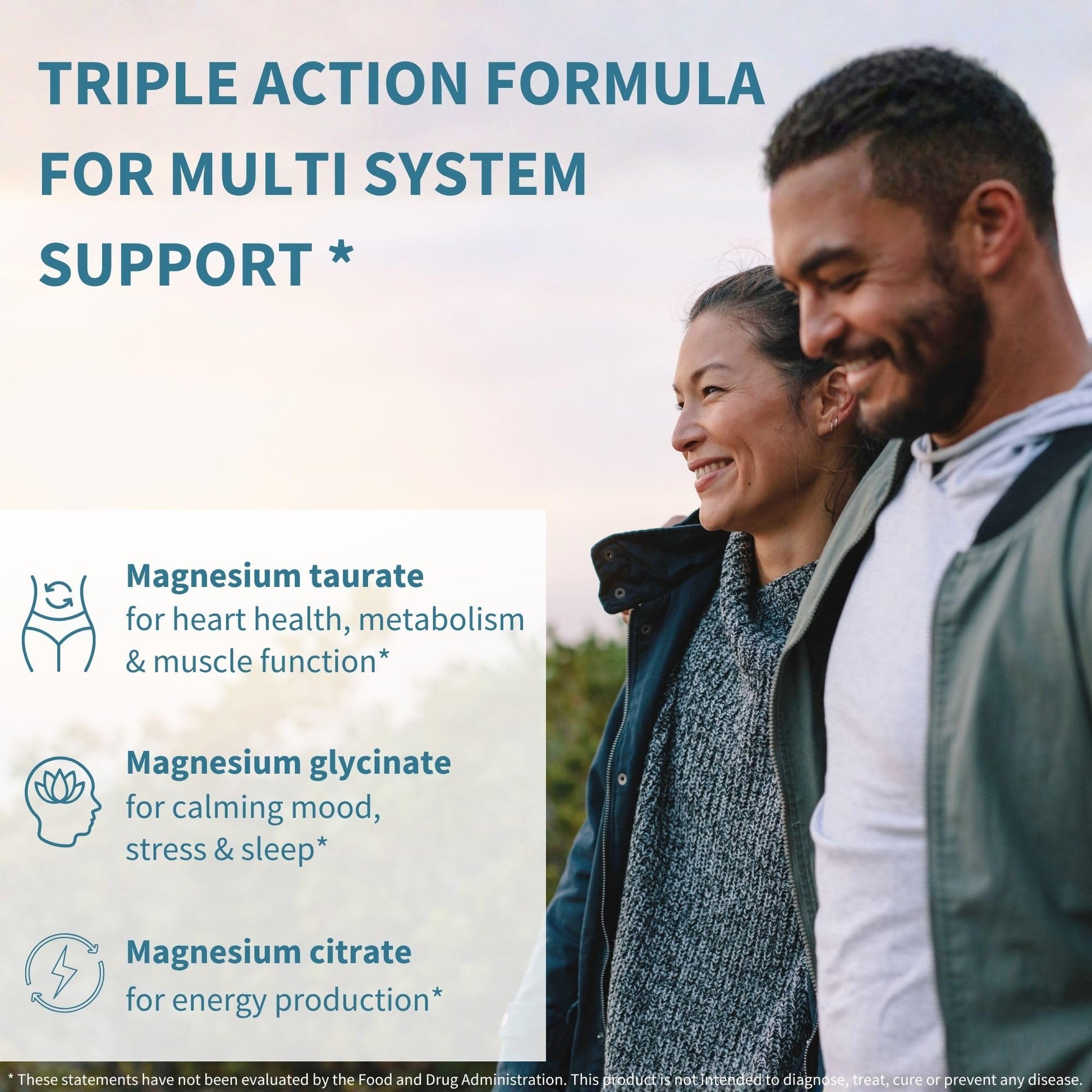 Igennus Superior Triple Magnesium Complex, Fully Reacted & Chelated Glycinate, Taurate & Citrate, Clean Label, High Bioavailability & Absorption, 60 Tablets, Vegan, Non-Buffered - dailyvitalstore