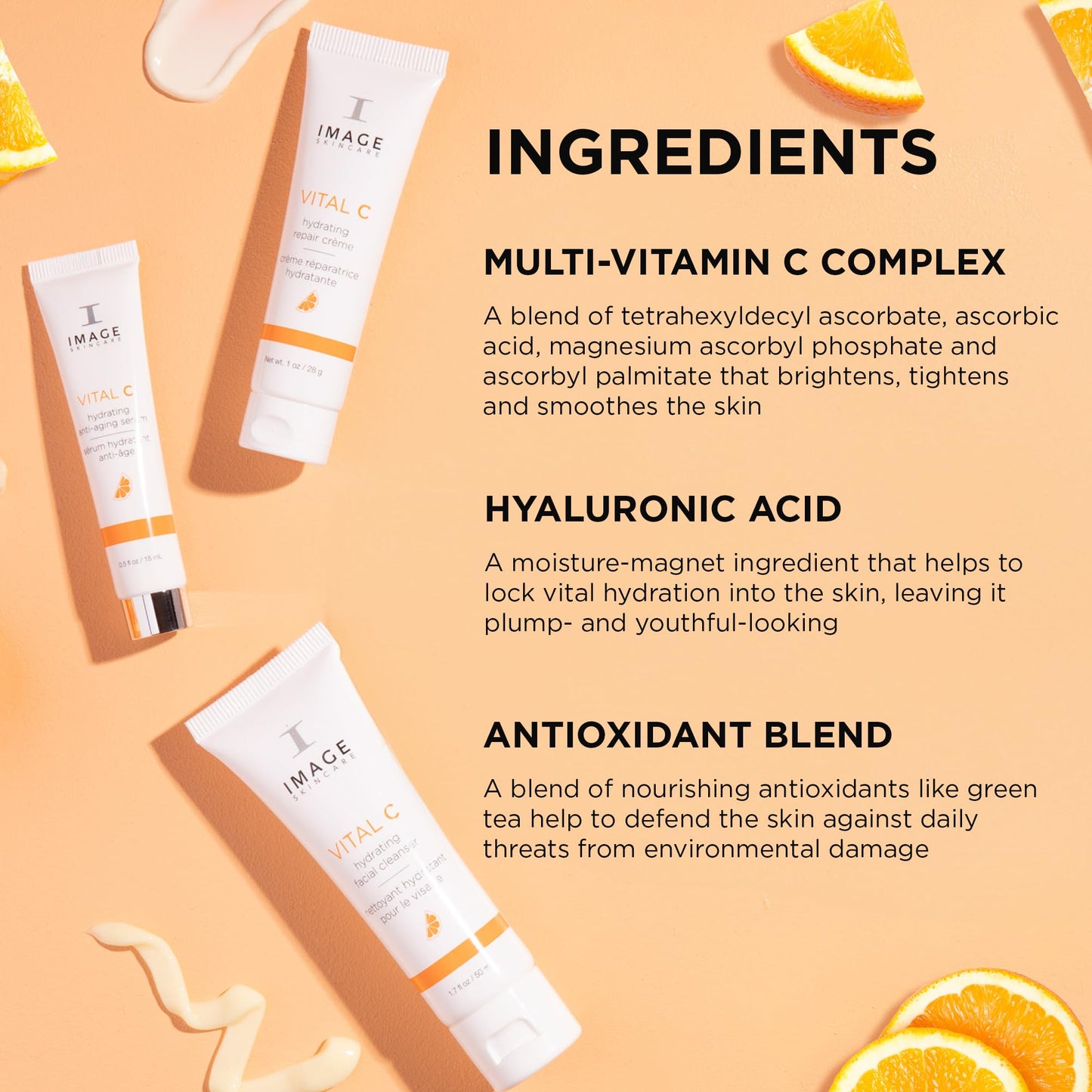 IMAGE Skincare, VITAL C Hydrating Anti-Aging Serum, with Potent Vitamin C to Brighten, Tone and Smooth Appearance of Wrinkles, Sample Size 0.5 fl oz - dailyvitalstore