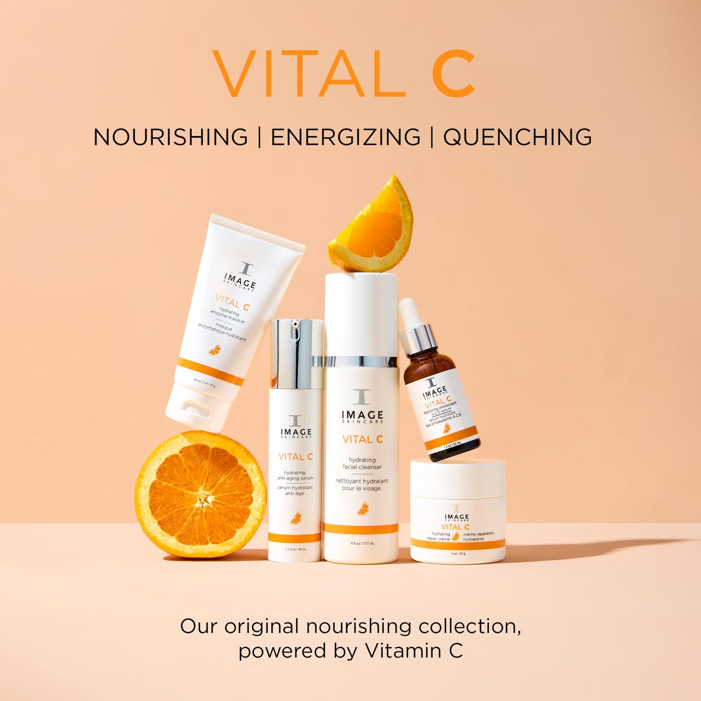 IMAGE Skincare, VITAL C Hydrating Anti-Aging Serum, with Potent Vitamin C to Brighten, Tone and Smooth Appearance of Wrinkles, Sample Size 0.5 fl oz - dailyvitalstore