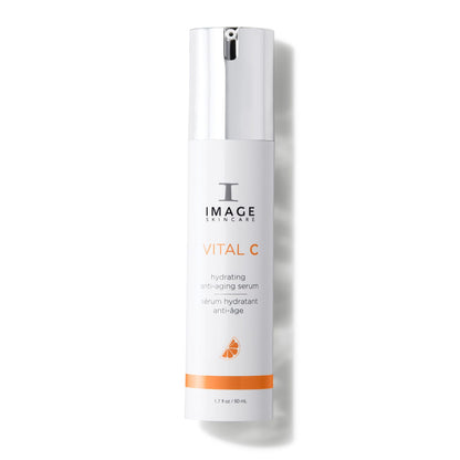 IMAGE Skincare, VITAL C Hydrating Face Serum, with Vitamin C and Hyaluronic Acid, to Brighten, Tone and Smooth Appearance of Wrinkles, 1.7 fl oz - dailyvitalstore