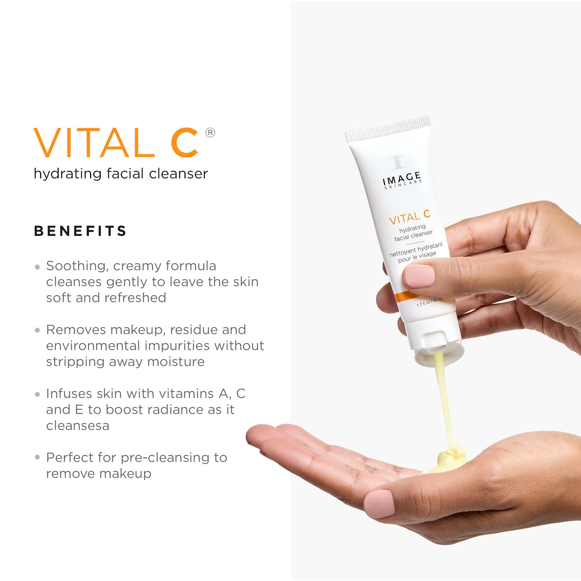 IMAGE Skincare, VITAL HYDRATION 3-Step Vitamin C Routine, Made with Hyaluronic Acid for Anti-Aging, Dry, Dull Skin, 3 Piece Skin Care Set - dailyvitalstore
