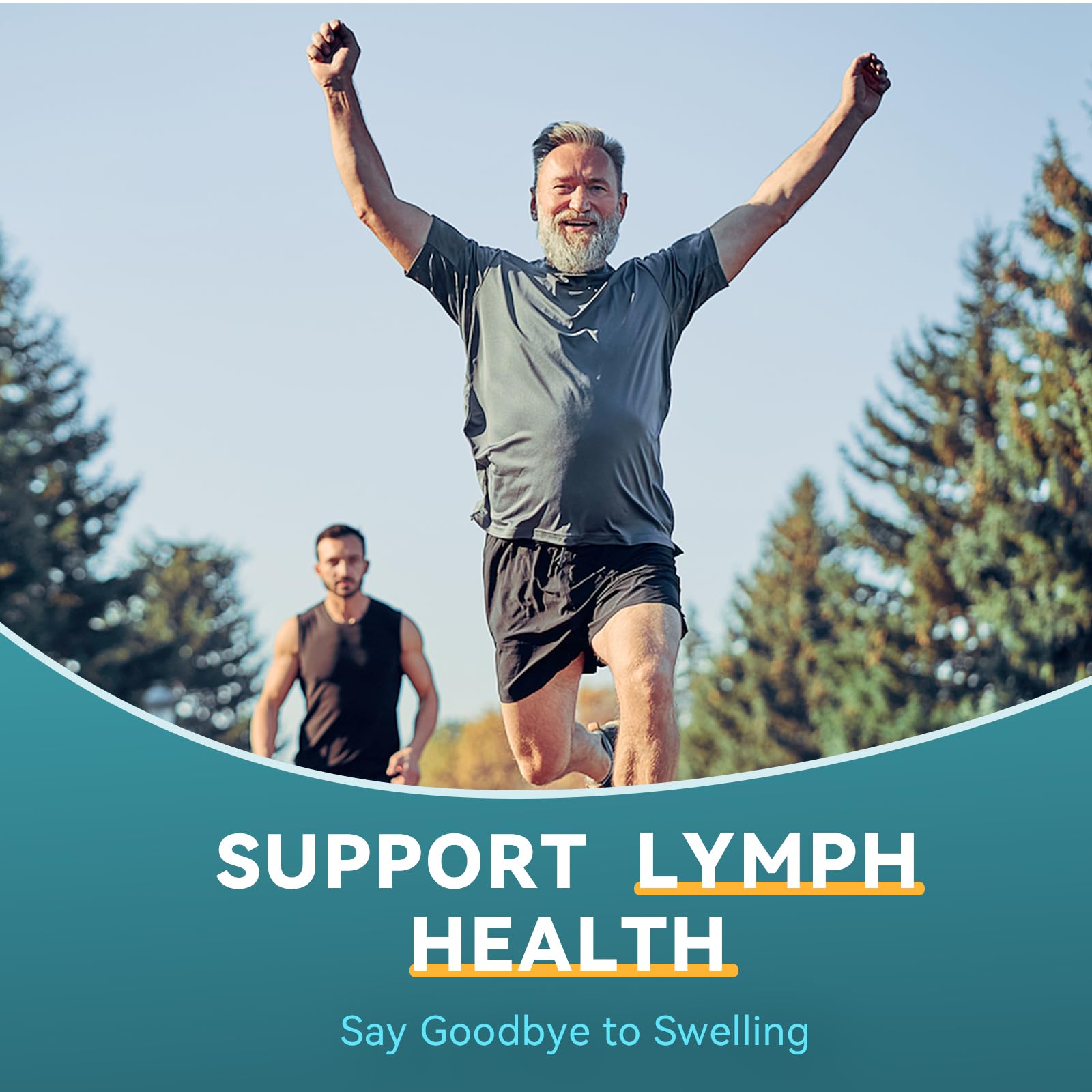 iMATCHME Lymphatic Drainage Supplements for Lymph System Support, Detox & Cleanse, Liver Health,Fluid Balance, Immune Support, Natural Herbal Blends with Echinacea, Liposomal Glutathione, 60 Capsules - dailyvitalstore