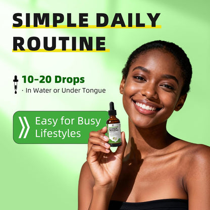 iMATCHME Soursop Graviola Liquid Drop for Cell Support & Regeneration, Immune System and Gut Health Support, Soursop Bitters Liquid - dailyvitalstore