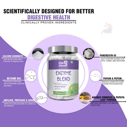 iMeMyself Enzyme Blend | 30 Veg Capsules - dailyvitalstore
