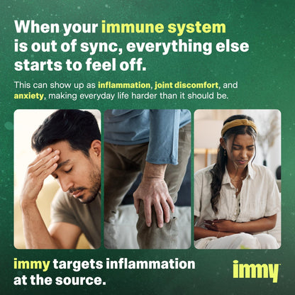 IMMY Doctor-Developed Inflammation Support - 90 Capsules - Supports Healthy Inflammatory Response & Immune Resilience - dailyvitalstore