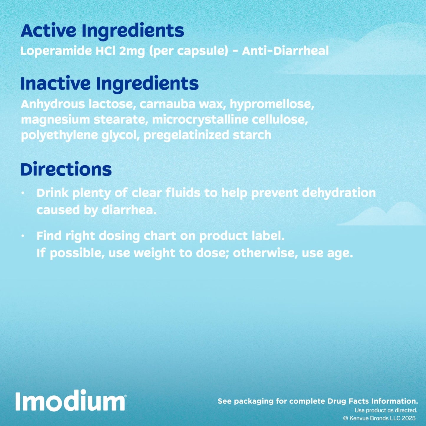 Imodium A-D Diarrhea Relief Caplets with Loperamide HCl, Anti-Diarrheal Medicine to Help Control Symptoms of Diarrhea Due to Acute, Traveler's Diarrhea, HSA/FSA Eligible, 24 ct - dailyvitalstore