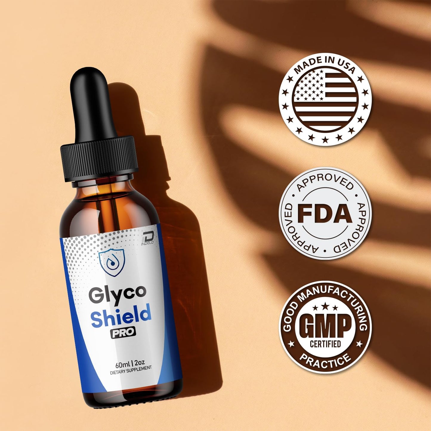 Indelo Glyco Shield Pro Healthy Formula – GlycoShield Pro All Natural Healthy Levels - Extra Strength Liquid, GlycoShieldPro Reviews (3 Pack – 3 Month Supply) - dailyvitalstore