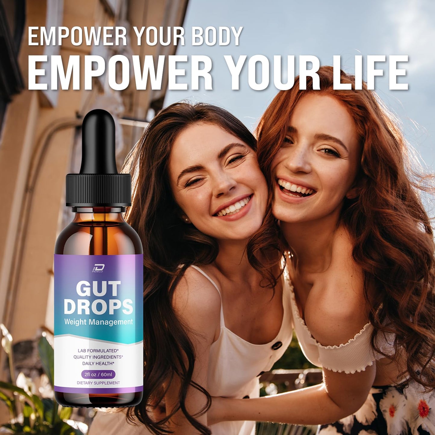 Indelo Gut Drops Healthy Formula – GutDrops All Natural Healthy Levels - Extra Strength Liquid, Reviews (3 Pack – 3 Month Supply) - dailyvitalstore