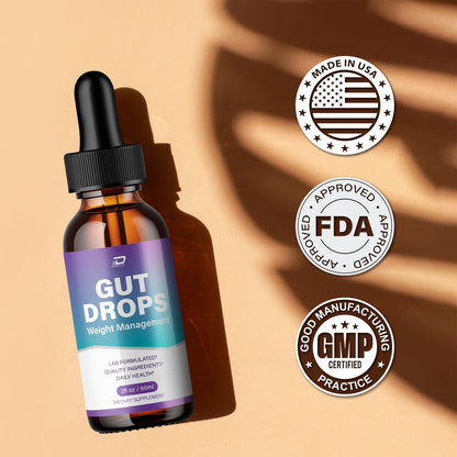 Indelo Gut Drops Healthy Formula – GutDrops All Natural Healthy Levels - Extra Strength Liquid, Reviews (3 Pack – 3 Month Supply) - dailyvitalstore