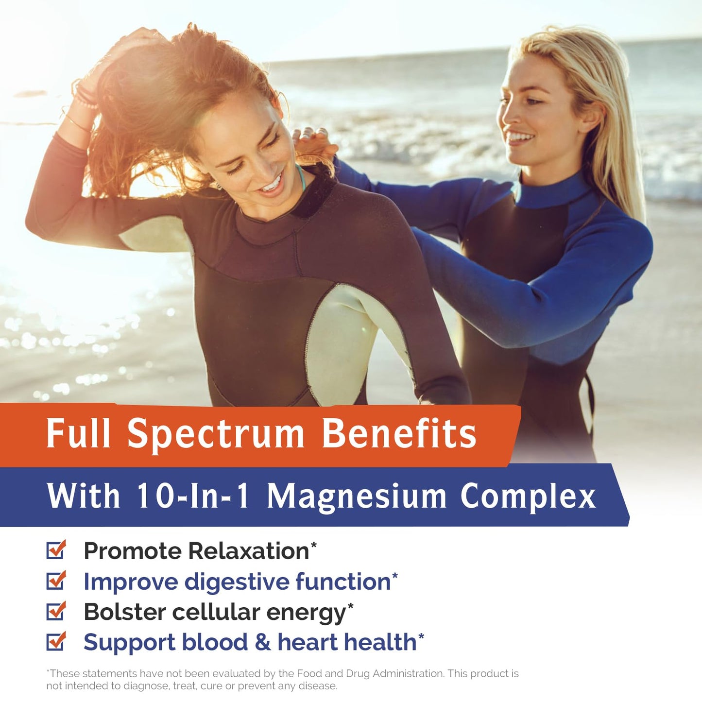 Innate Vitality 10-in-1 Magnesium Complex 960mg, 420mg Elemental Mag per Serving, with Magnesium Glycinate, Citrate, Malate, and More, Sleep, Digestion, Energy Support, 90 Vegan Caps - dailyvitalstore