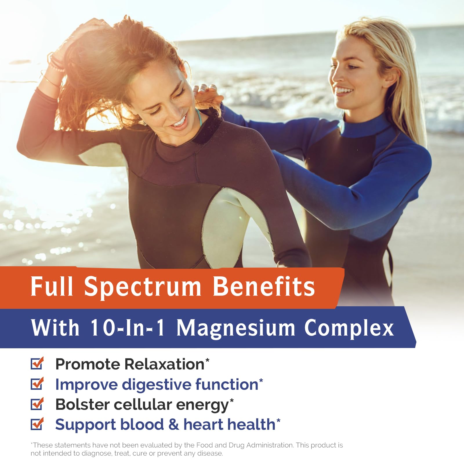 Innate Vitality 10-in-1 Magnesium Complex 960mg, 420mg Elemental Mag per Serving, with Magnesium Glycinate, Citrate, Malate, and More, Sleep, Digestion, Energy Support, 90 Vegan Caps - dailyvitalstore