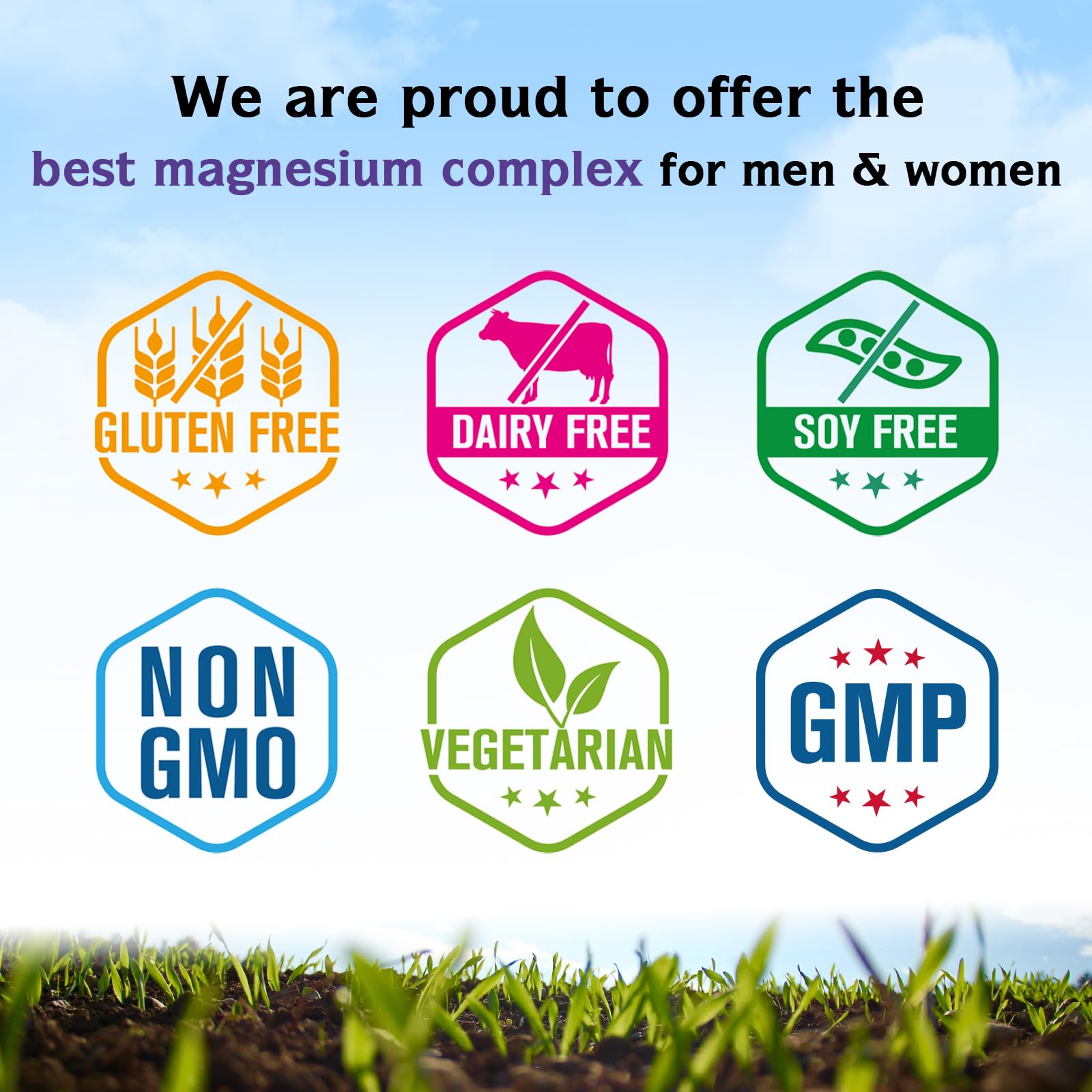 Innate Vitality Magnesium Complex 6-in-1, 1160mg Per Serving, Rest & Digestion, Magnesium Glycinate & Citrate, High Absorption, 120 Vegan Capsules - dailyvitalstore