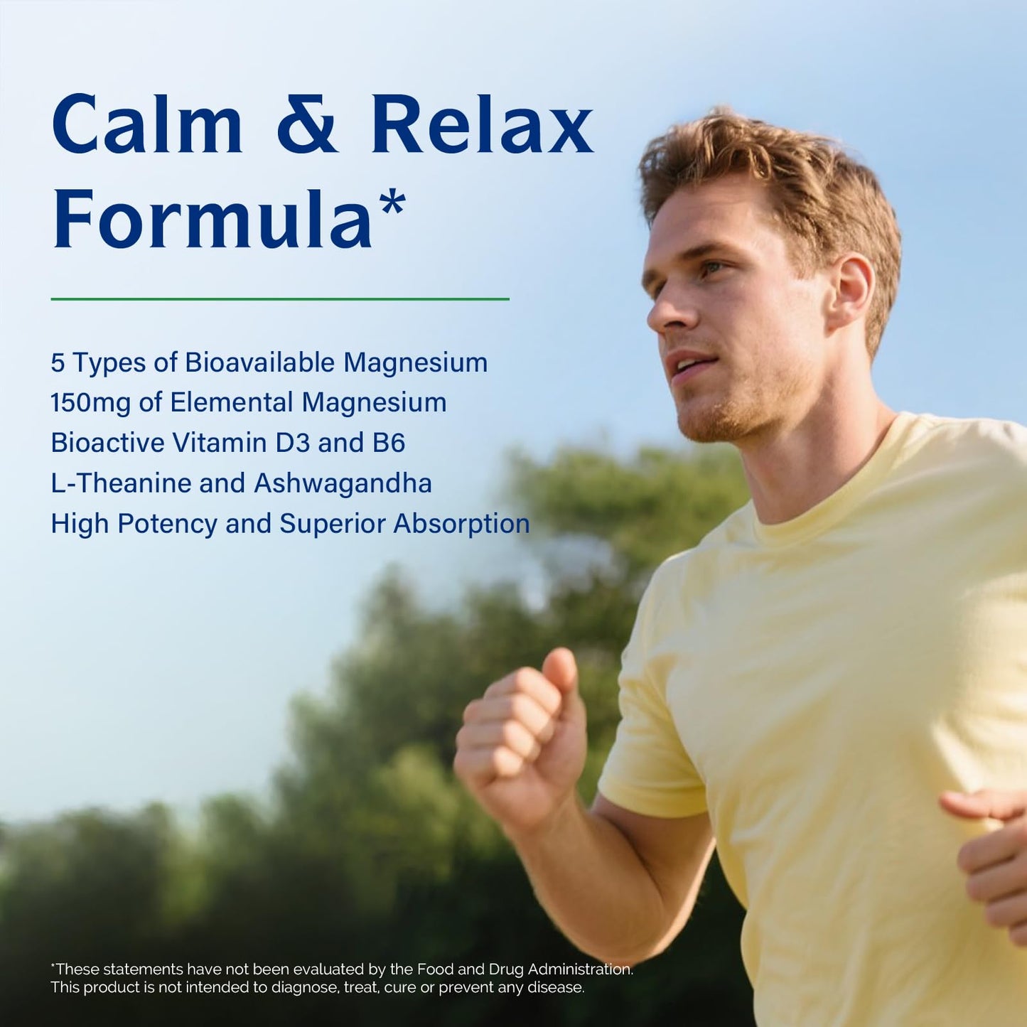 Innate Vitality Magnesium Complex, Magnesium Glycinate Citrate Malate Taurate with Ashwagandha L-Theanine Vitamin D3 & B6, High Absorption, Full Spectrum, Bones Stress Sleep Support, 90 caps - dailyvitalstore