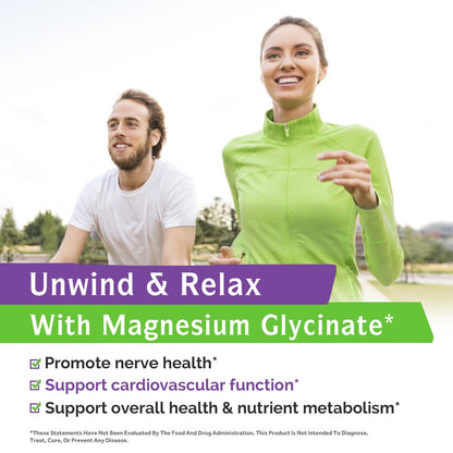 Innate Vitality Magnesium Glycinate 500mg | 70mg Elemental Magnesium Supplement - High Absorption, Non Buffered, Non-GMO & No Gluten - Vegan - Nerve Health - 120 Capsules (Pack of 1) - dailyvitalstore
