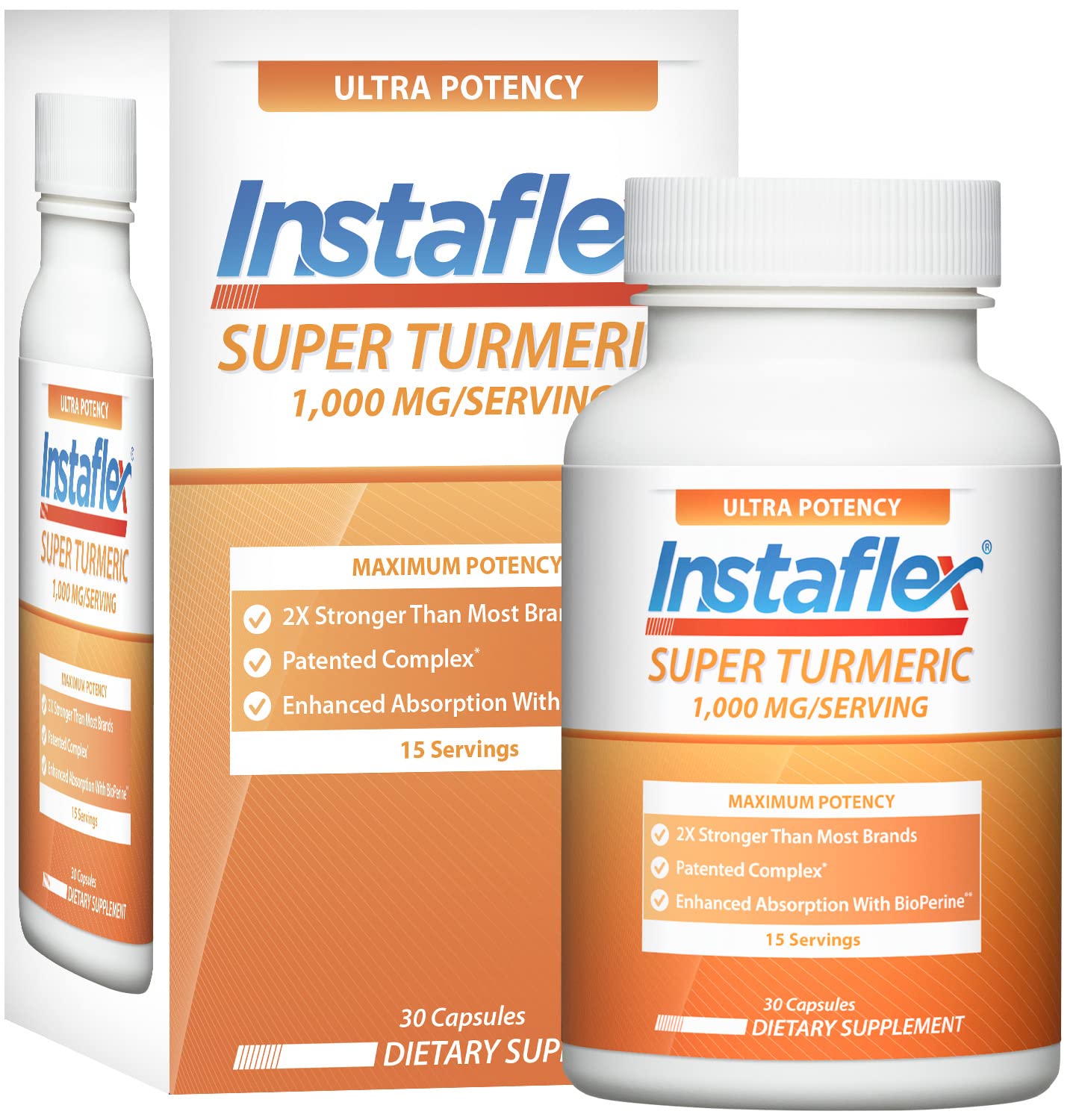 Instaflex Advanced Joint Support and Super Turmeric with Bioperine - dailyvitalstore