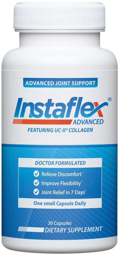 Instaflex Advanced Joint Support Supplement - Turmeric, Resveratrol, Boswellia Serrata Extract, BioPerine, UC-II Collagen- 30 Count - dailyvitalstore