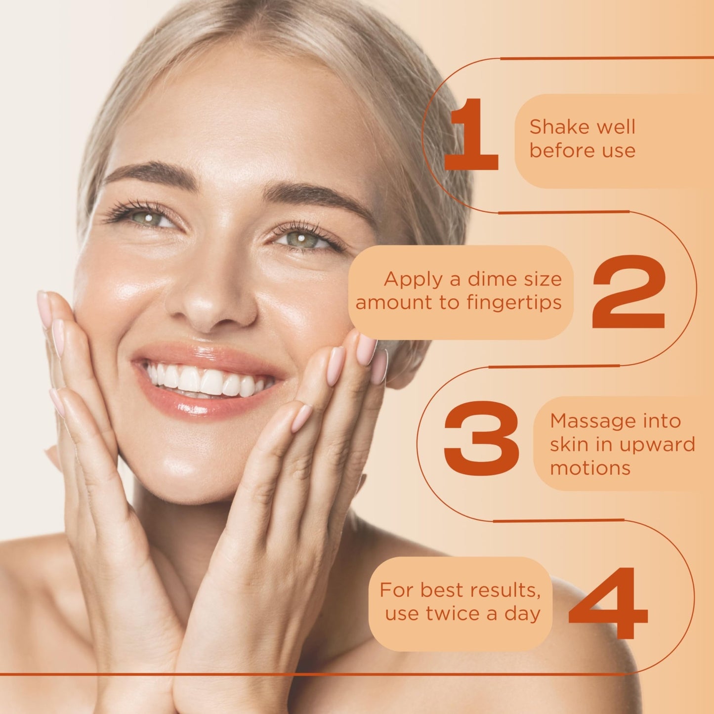 InstaNatural Vitamin C Face Serum, Brightens, Hydrates and Reduces Signs of Aging, with Vitamin C, Hyaluronic and Ferulic Acid, 1 FL Oz - dailyvitalstore