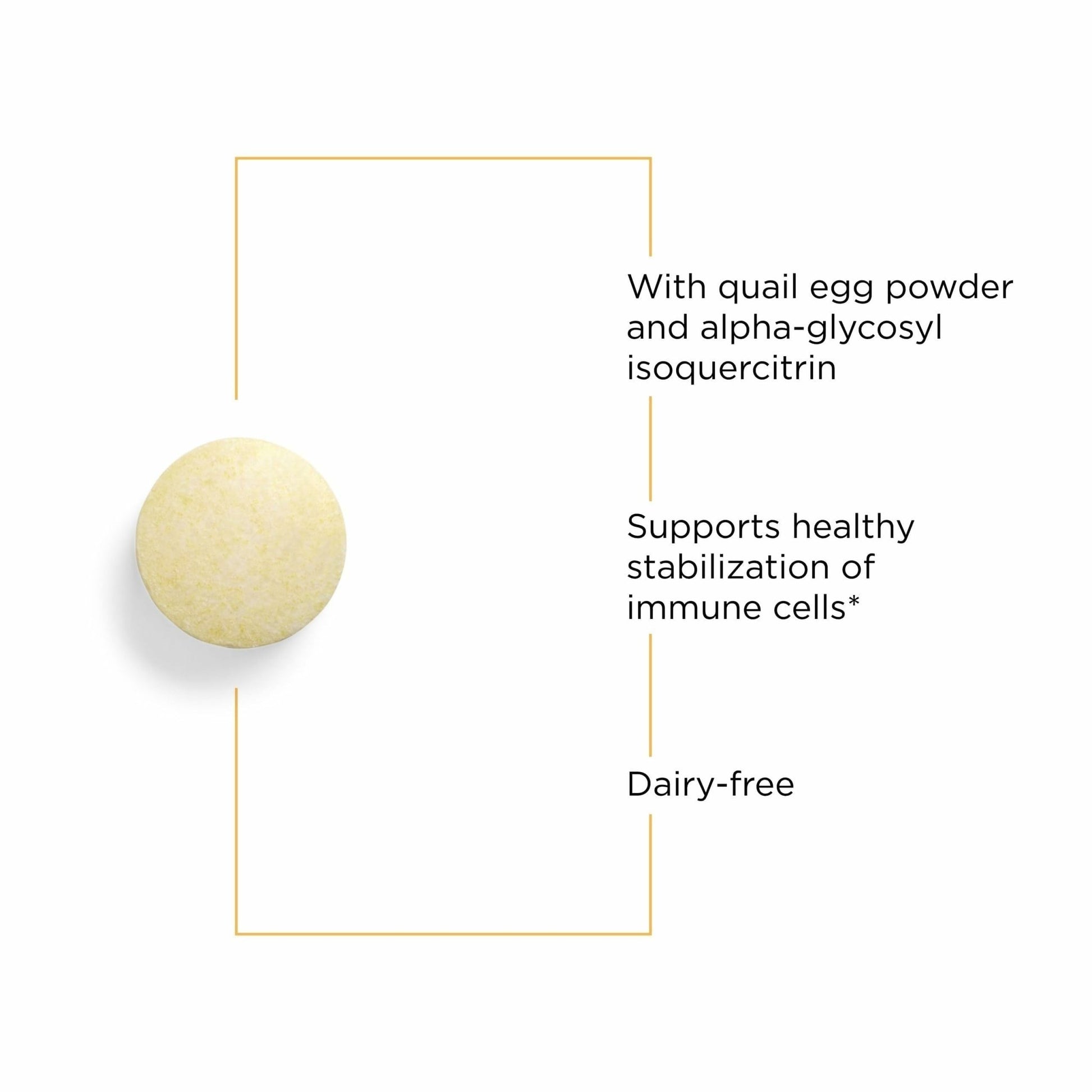 Integrative Therapeutics AllQlear - Seasonal Supplement for Immune Support *- Quail Egg Powder Blend - Dairy-Free - Berry Flavored, 60 Chewable Tablets (30 Servings) - dailyvitalstore