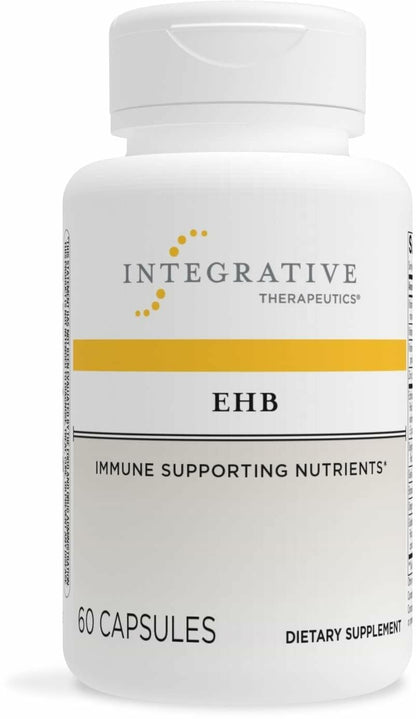 Integrative Therapeutics EHB - Immune Support Supplement with Vitamins A, C & B6* - Mineral Support with Zinc - Dairy-Free & Gluten-Free - 60 Capsules (20 Servings) - dailyvitalstore